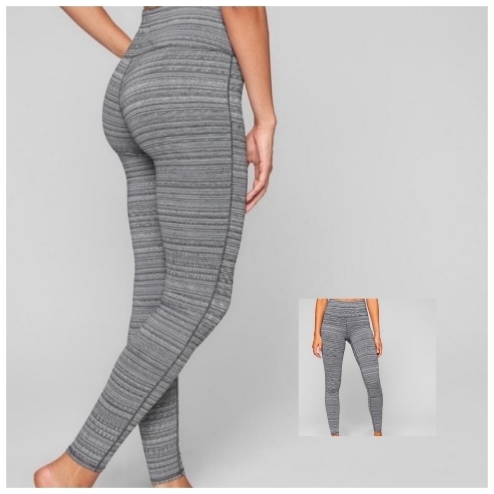 Athleta Jacquard Chaturanga Leggings Textured